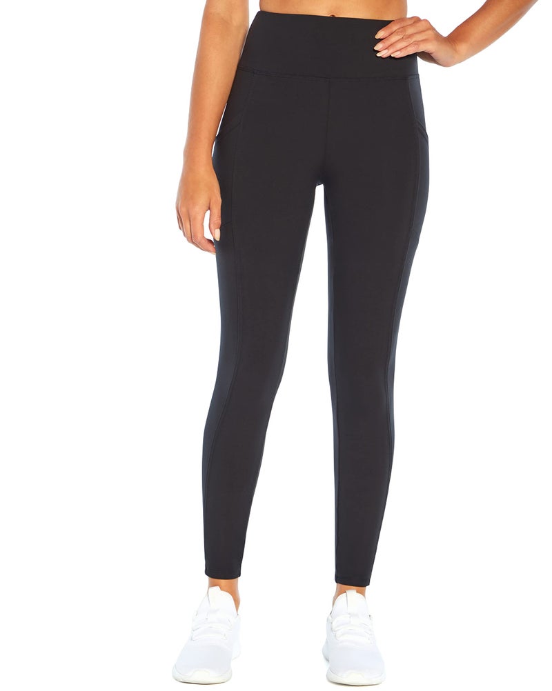 Marika Women's Standard Cameron High Rise Tummy Control Legging, Black, Small - Image 3